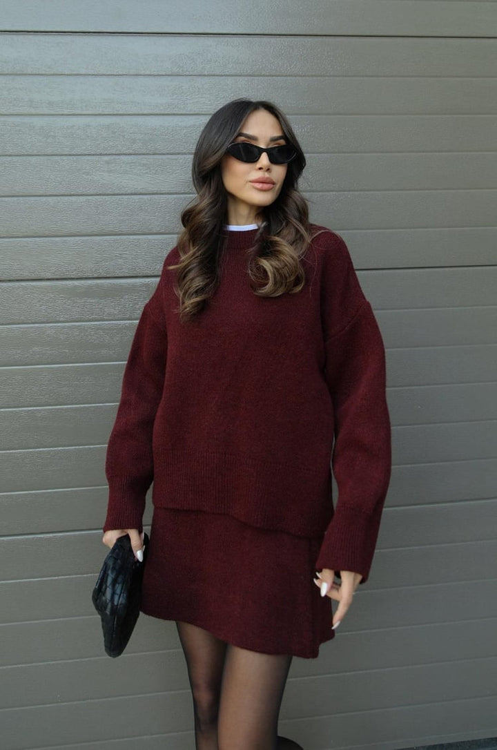 BELLA | Ensemble Tricot Doux 2 Pièces