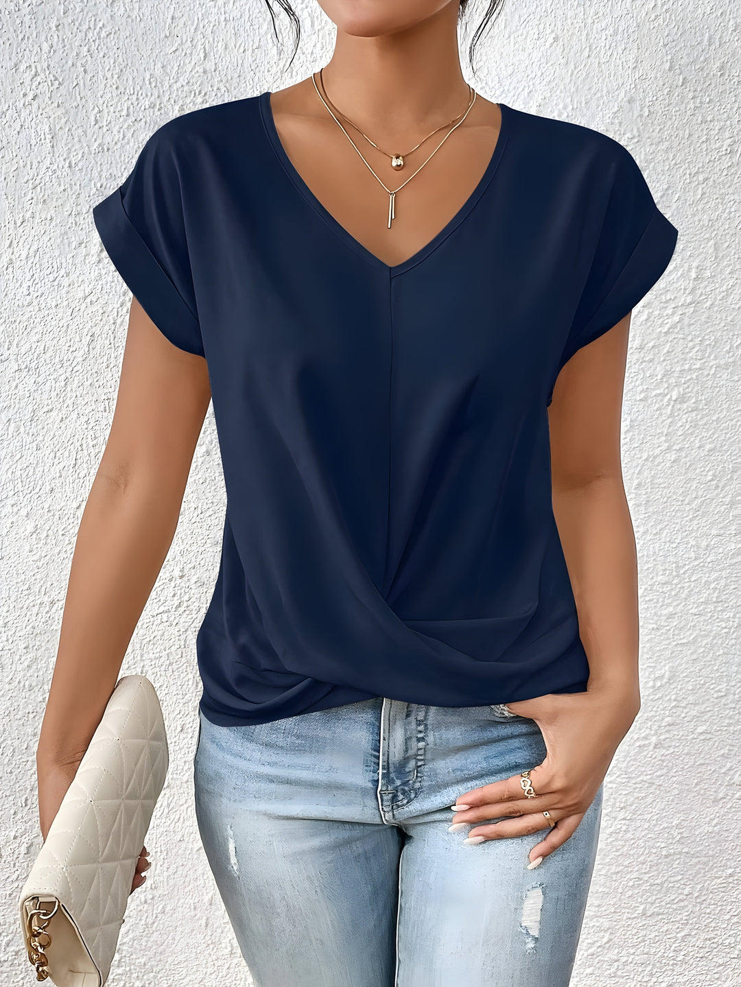 Taylor™ | T-shirt Casual à Col en V