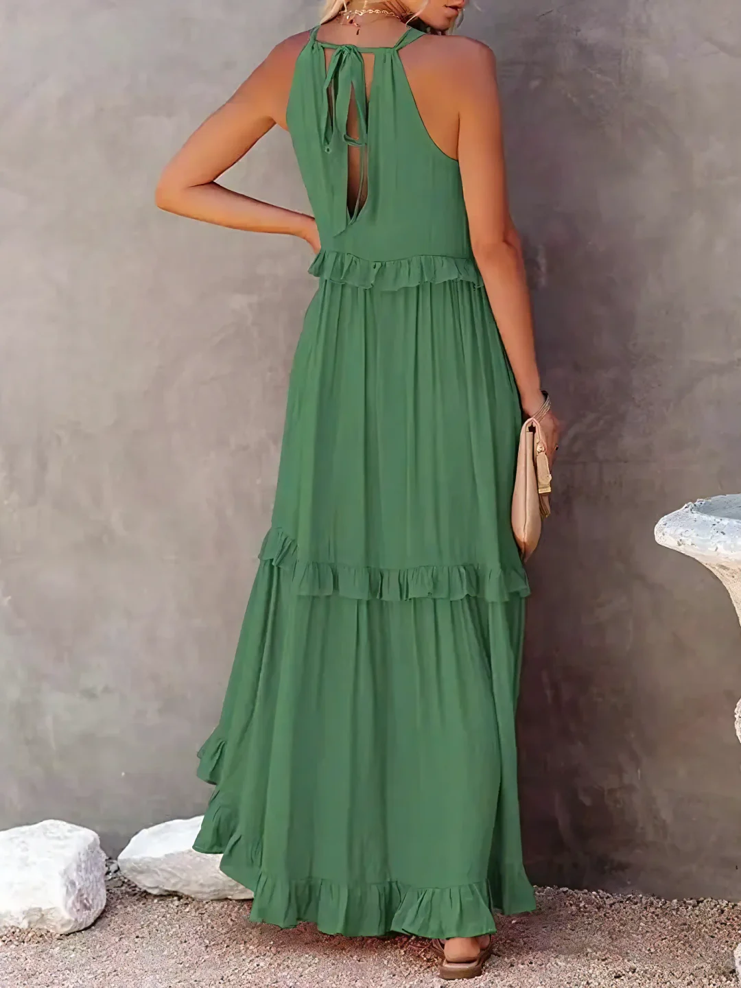 Elsie - Maxi Robe à Volants