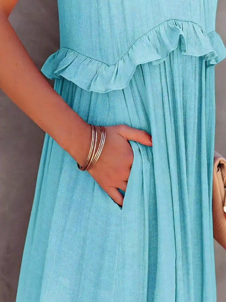 Elsie - Maxi Robe à Volants