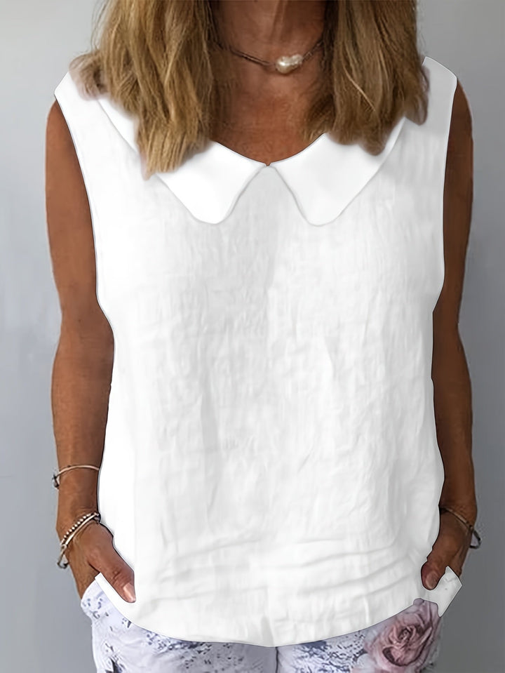 Fara | V-Neck Sleeveless Pullover Vest