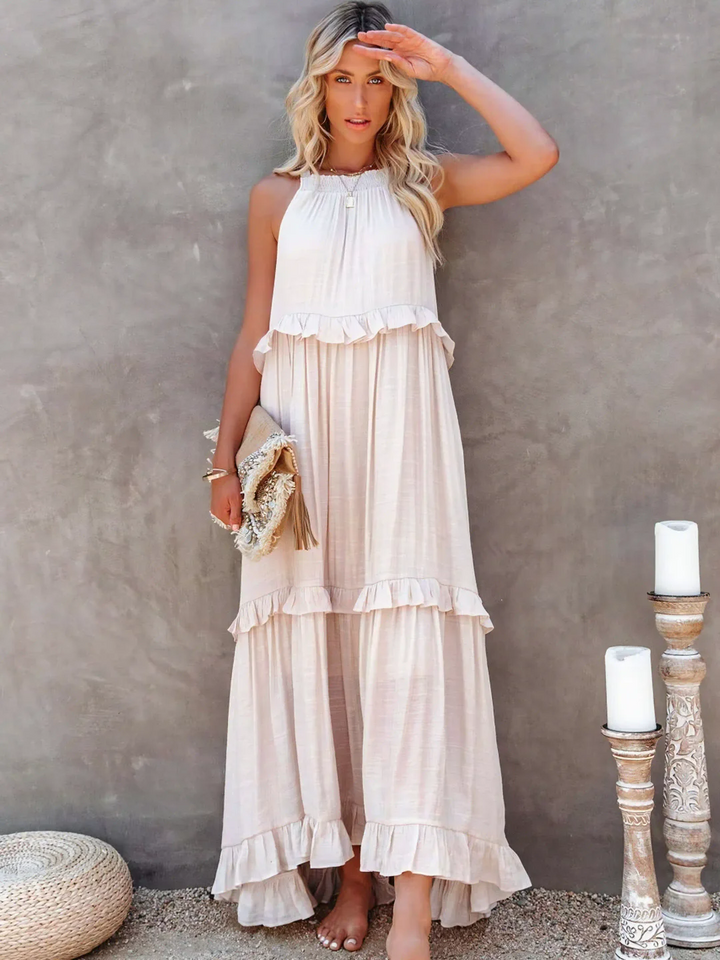 Elsie - Maxi Robe à Volants