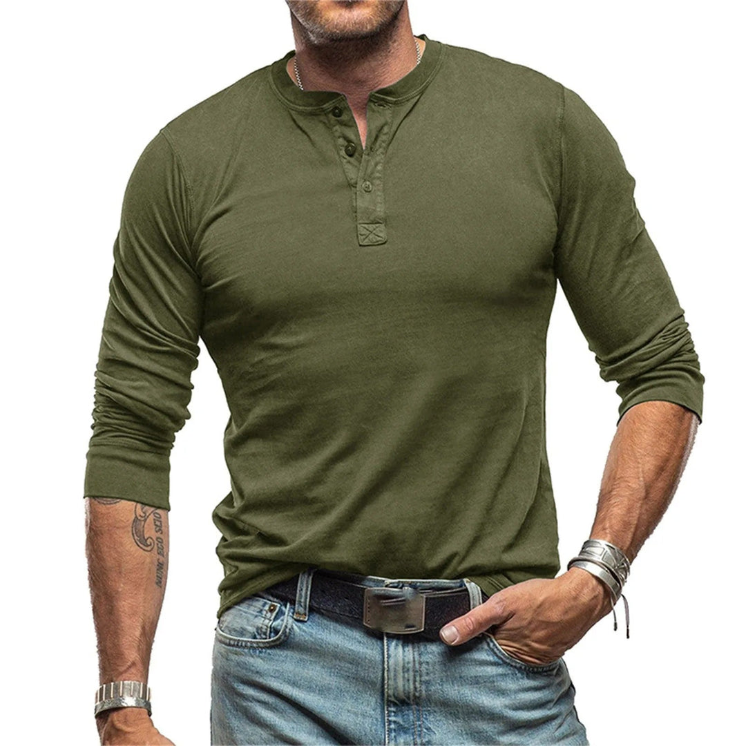 TOBE™ - Classic Long Sleeve Vintage Shirt