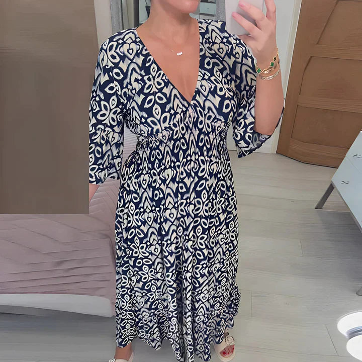 Frieda | Breezy V-Neck Summer Dress