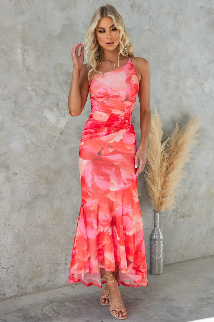 Xanthe - Robe Maxi Plissée d'Été