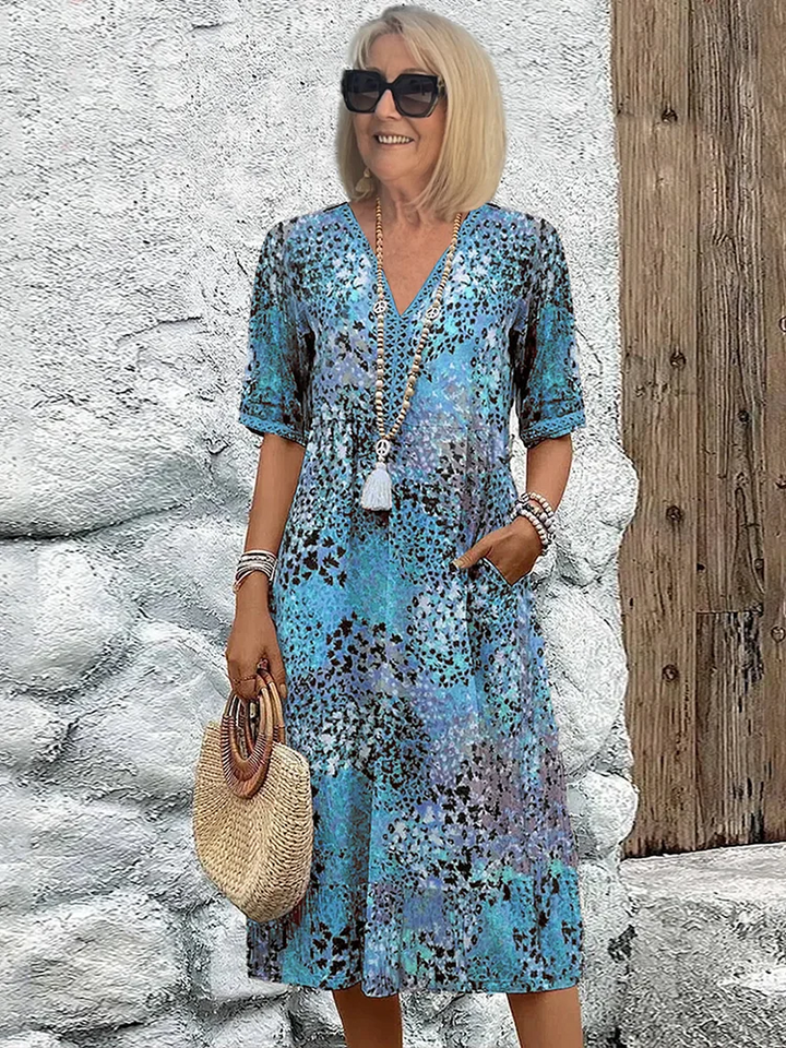 Dania – Midi vibrant au quotidien avec poches