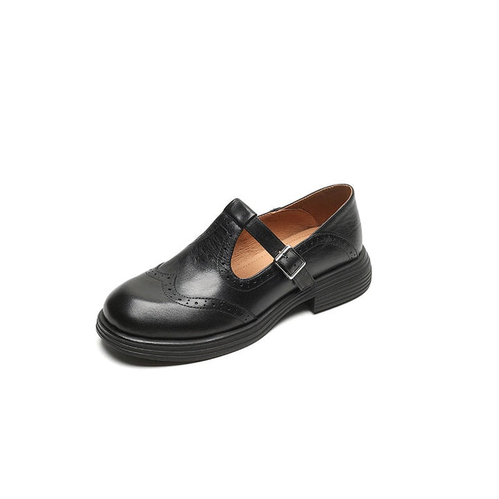 VELDA | Élégantes Mary Janes en Cuir Premium