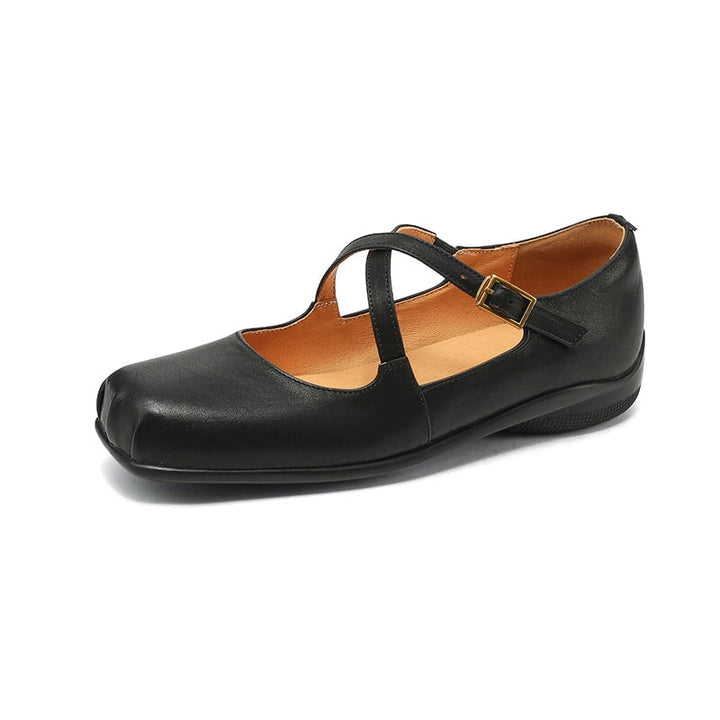 Enzo&Rosa™| Edith Leather Mary Janes