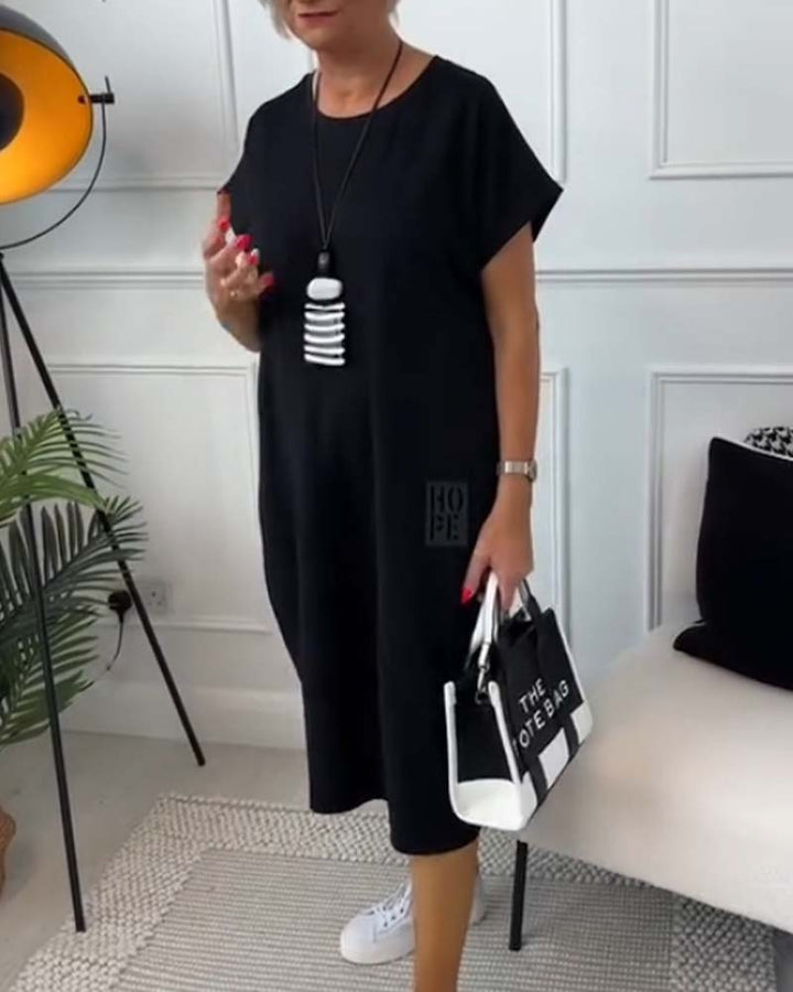 Zuzanna | Breezy Summer Dress with Round Neck