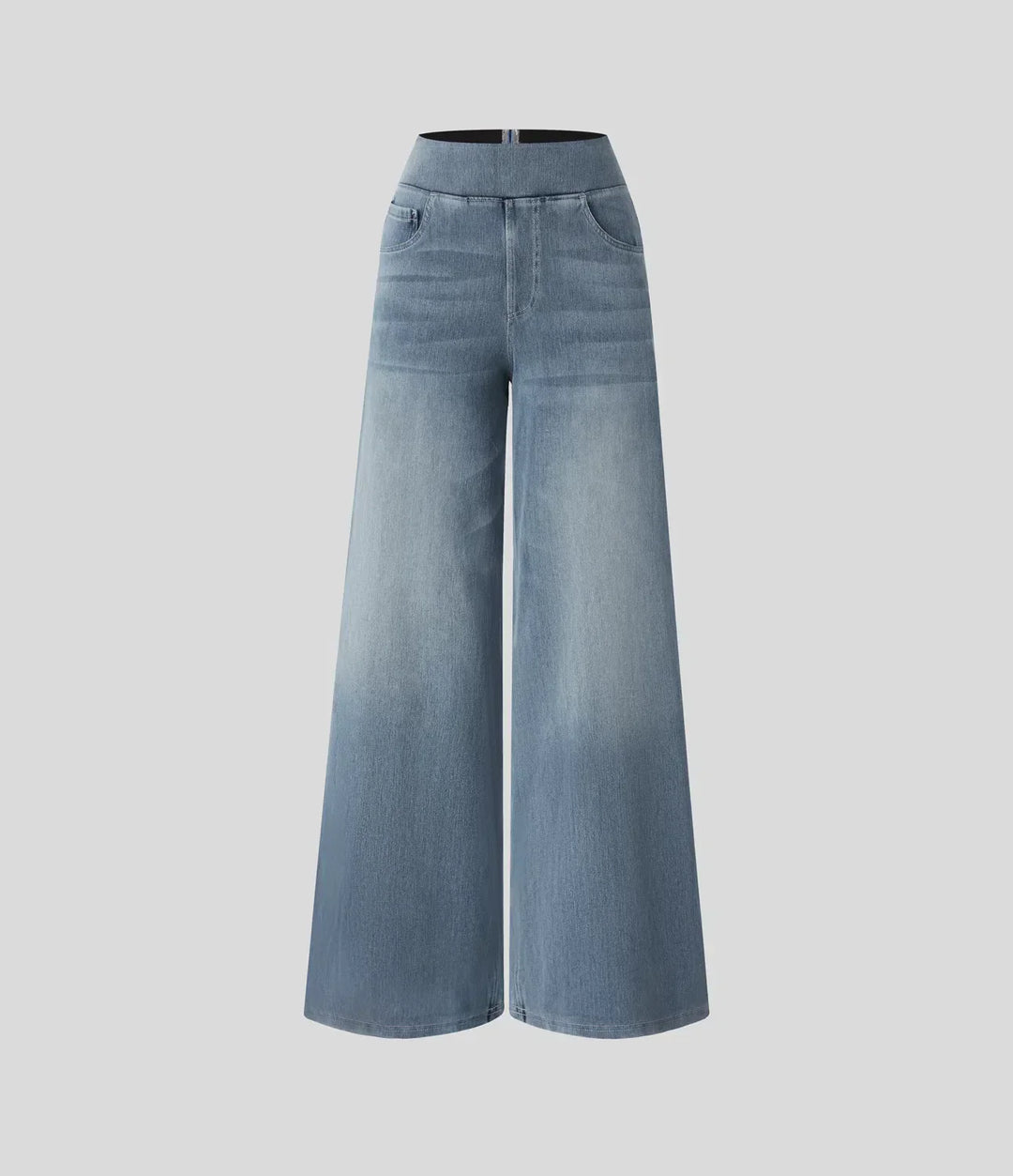 Eva | Pantalon Taille Haute Élastique