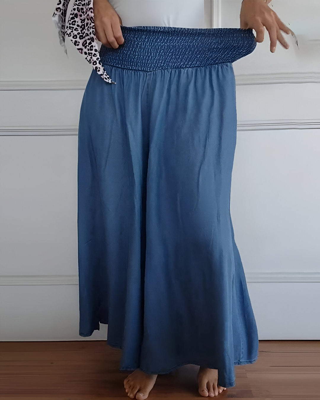 Alva™ | Jupe Longue Confortable à Taille Élastique