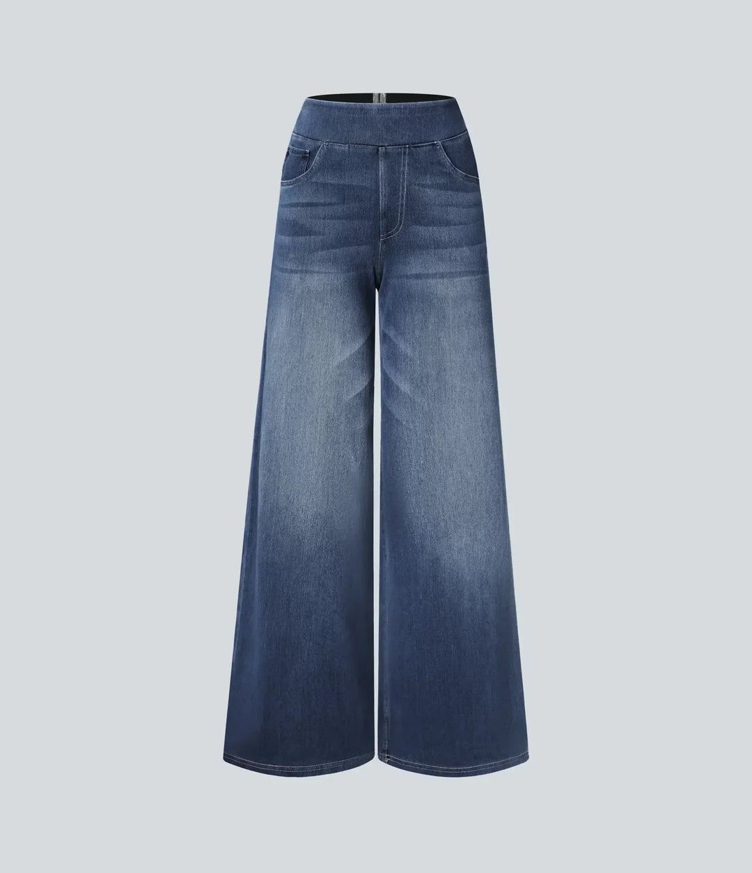 Eva | Pantalon Taille Haute Élastique