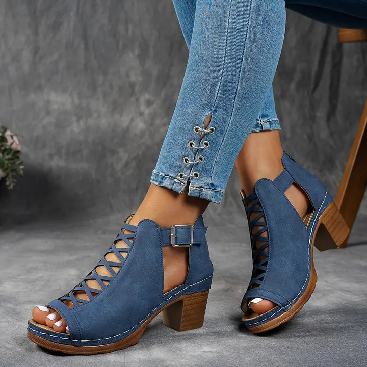 Caril | Orthopedic Stylish High Heel Sandal