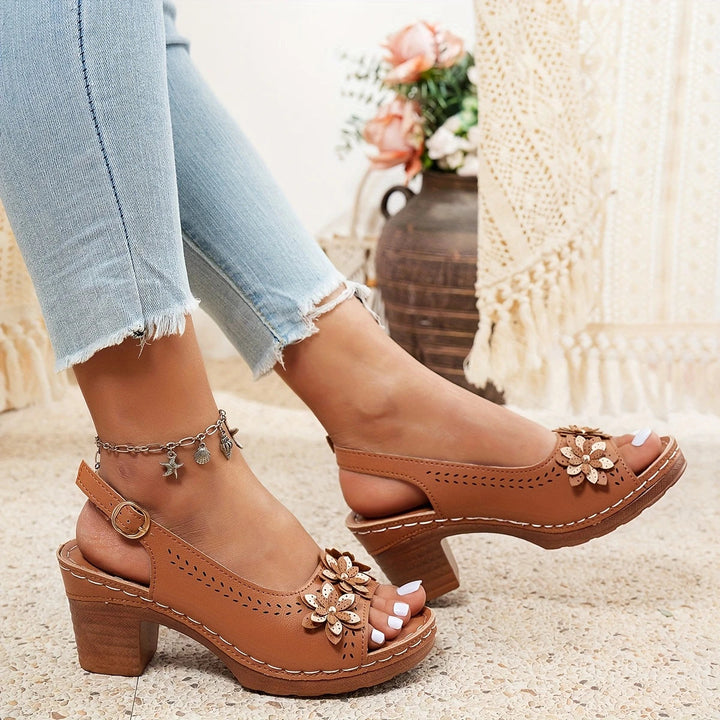 Mariah | Orthopedic High Heel Sandals