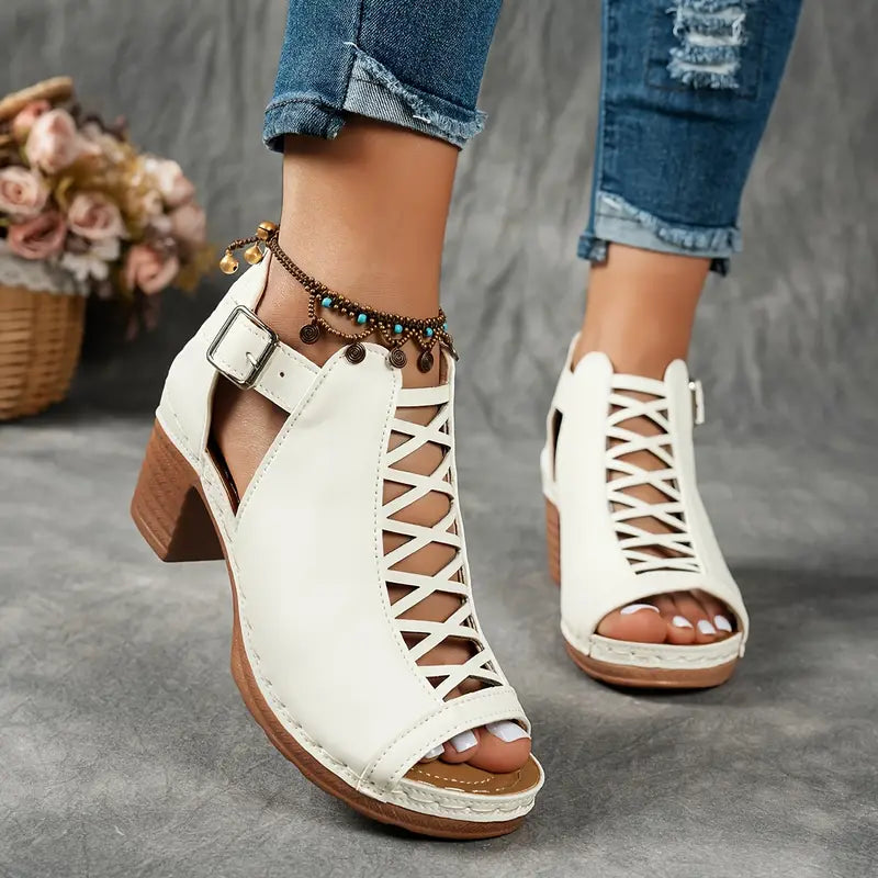 Caril | Orthopedic Stylish High Heel Sandal