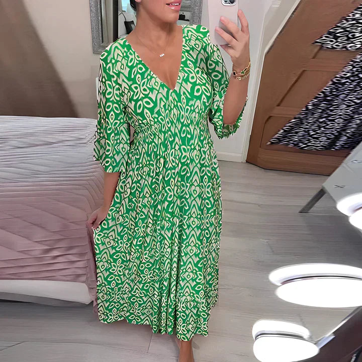 Frieda | Breezy V-Neck Summer Dress