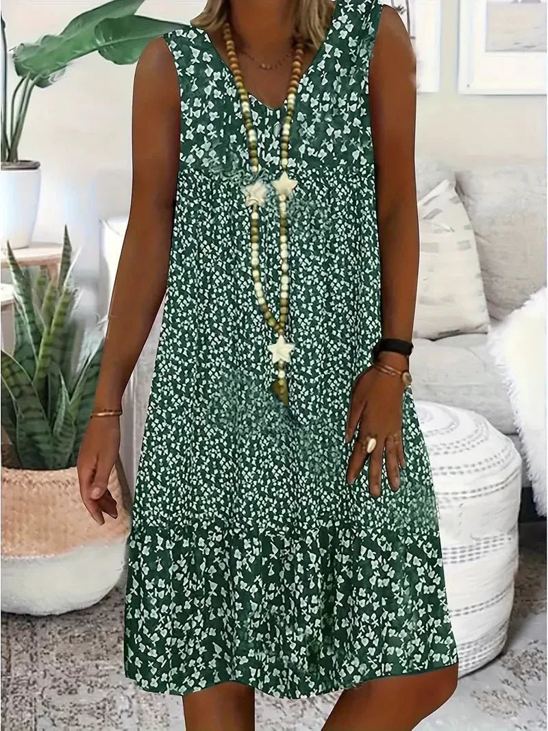 Briar™ - Sleeveless Floral Dress