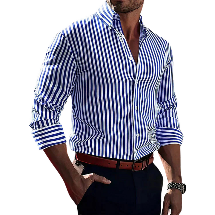 TOBE™ - Bold Striped Confidence Shirt