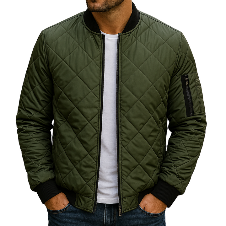 TOBE™ - Diamond Pattern Cotton Jacket