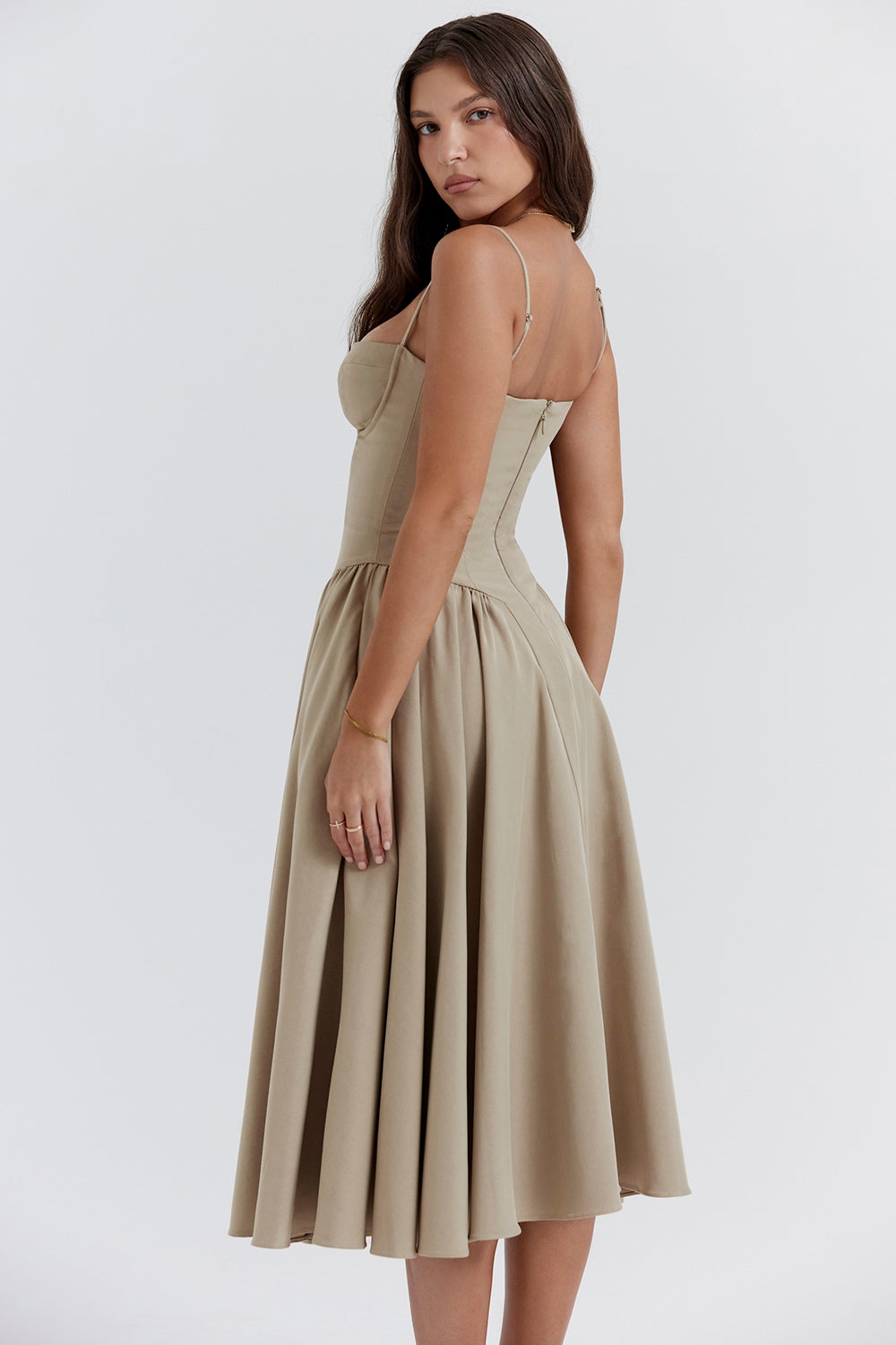 Celine | Midi Corset Dress