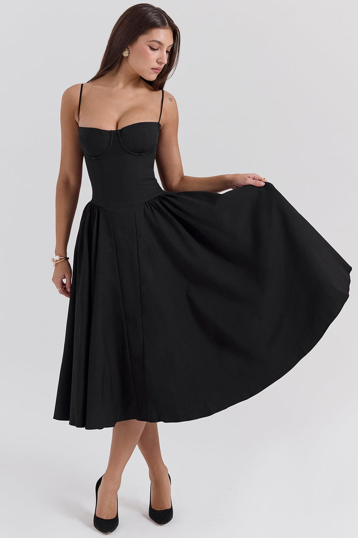 Celine | Midi Corset Dress