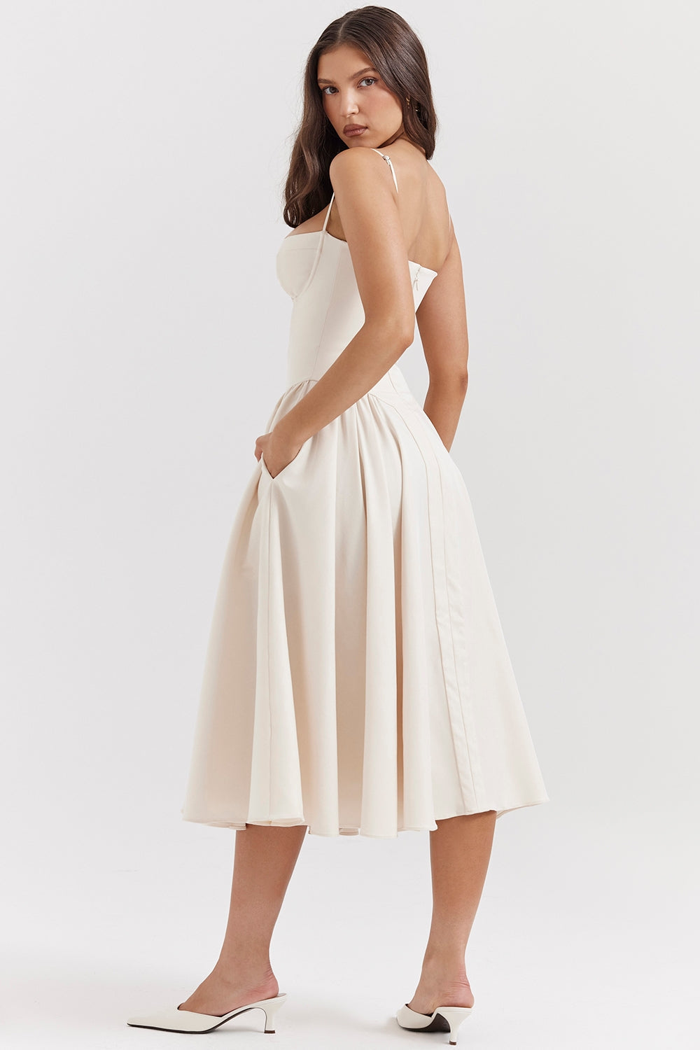 Celine | Midi Corset Dress