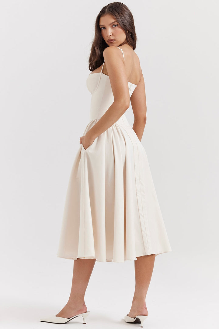 Celine | Midi Corset Dress