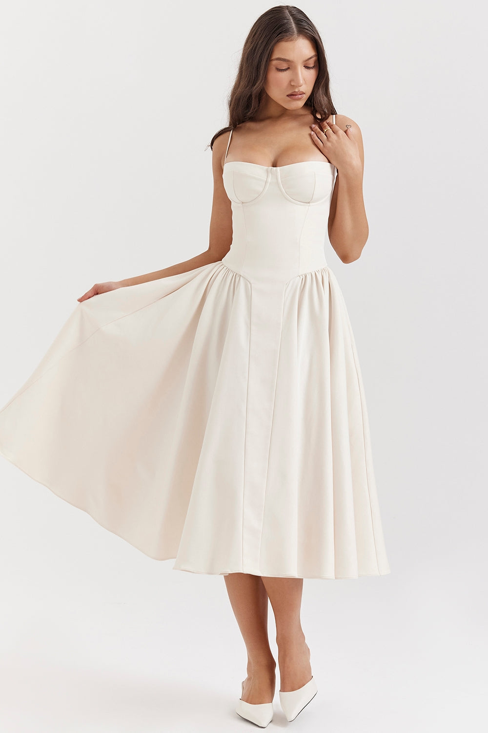 Celine | Midi Corset Dress
