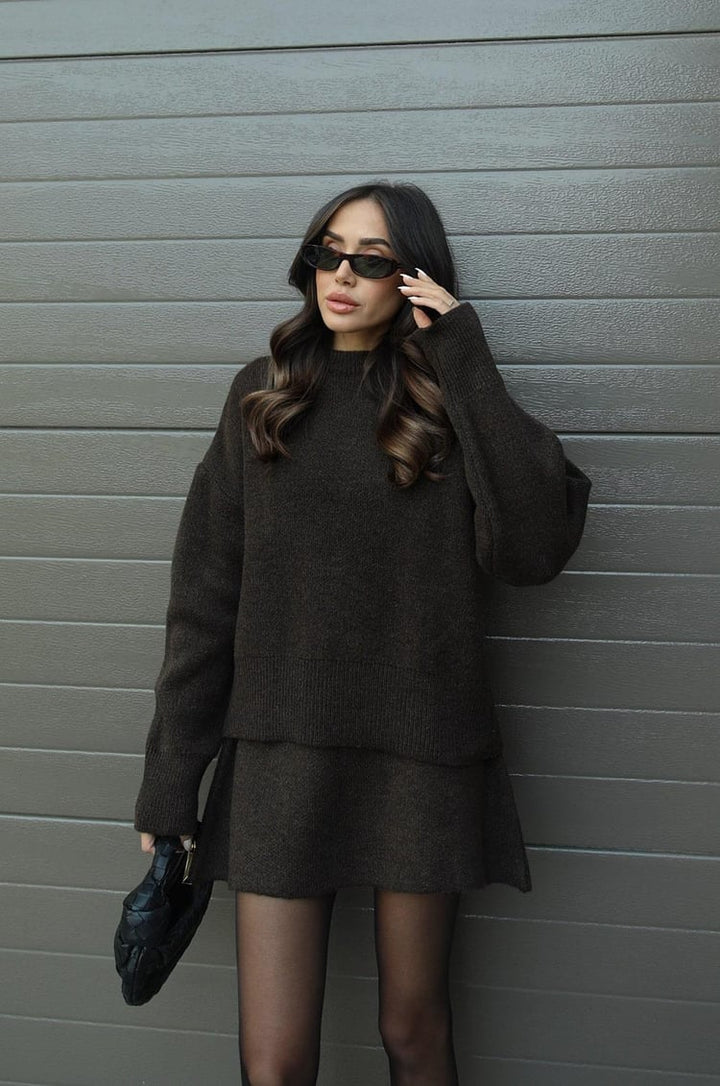 BELLA | Ensemble Tricot Doux 2 Pièces