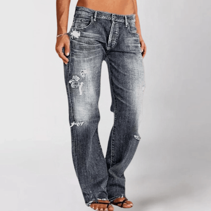 Eveline - Relaxed Fit Wide-Leg Jeans