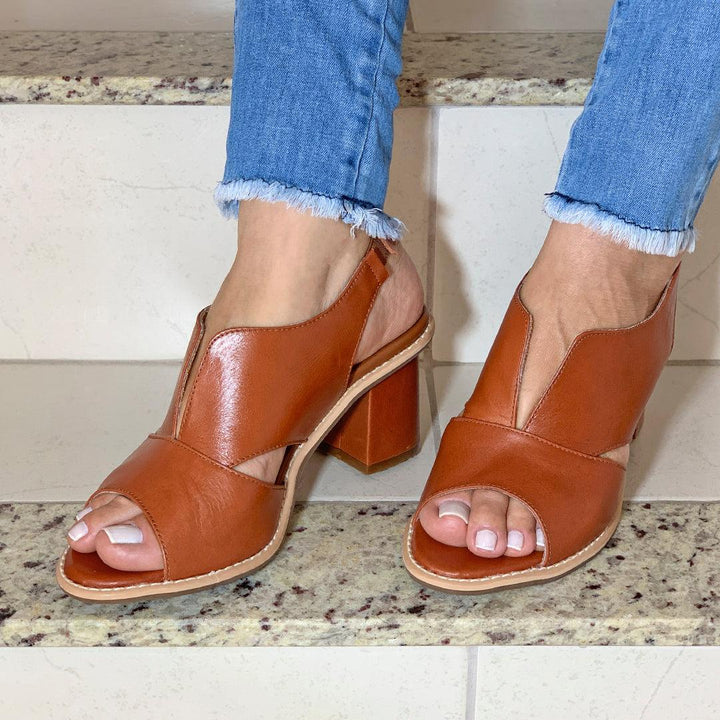 Chic Open-Toe Heels