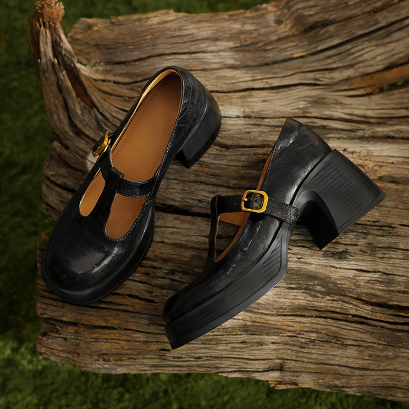 Enzo&Rosa™| Ciala Elegant Mary Janes