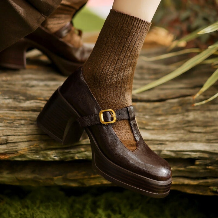 Enzo&Rosa™| Ciala Elegant Mary Janes