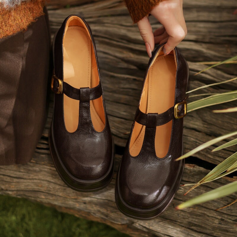 Enzo&Rosa™| Ciala Elegant Mary Janes