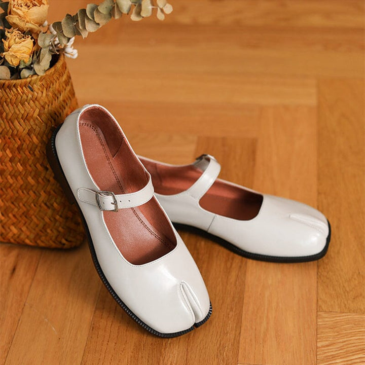 Enzo&Rosa™| Martha Leather Mary Janes