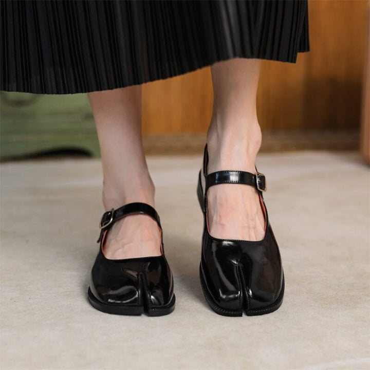 Enzo&Rosa™| Martha Leather Mary Janes