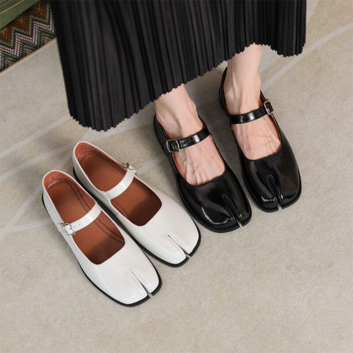Enzo&Rosa™| Martha Leather Mary Janes