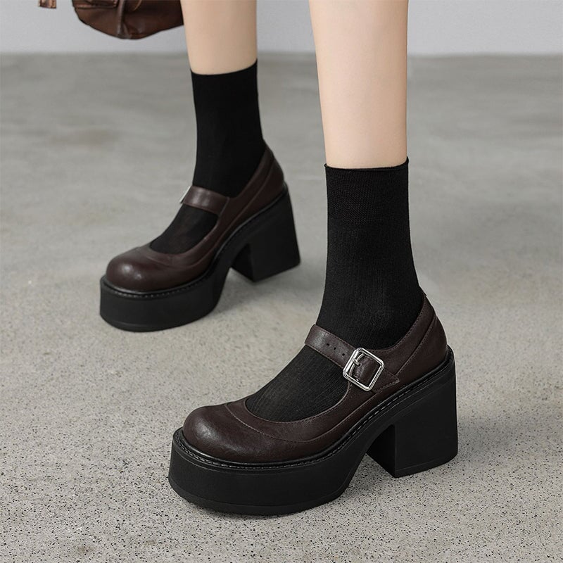 Enzo&Rosa™| Pela Leather Pumps