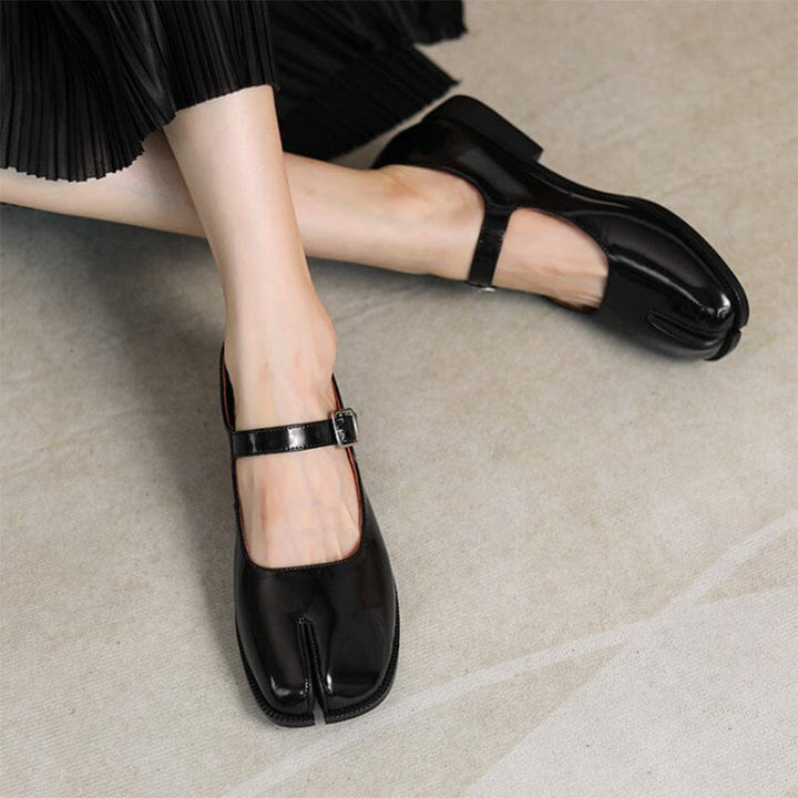 Enzo&Rosa™| Martha Leather Mary Janes
