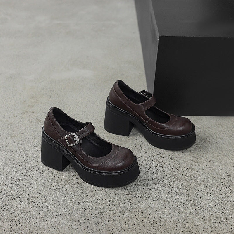 Enzo&Rosa™| Pela Leather Pumps