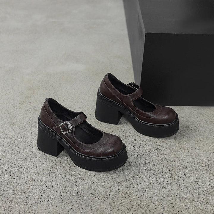 Enzo&Rosa™| Pela Leather Pumps