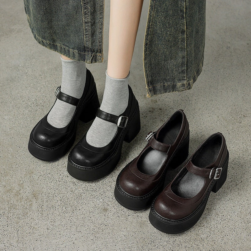 Enzo&Rosa™| Pela Leather Pumps