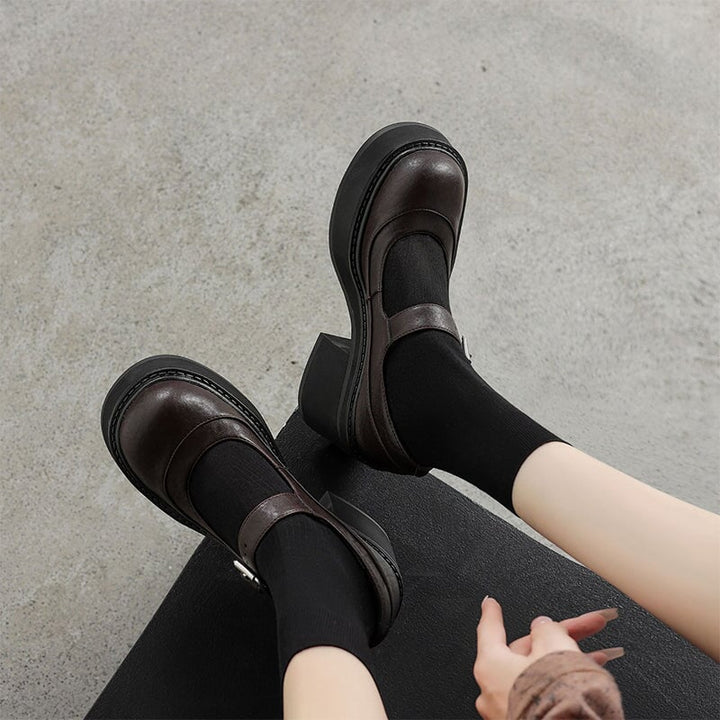 Enzo&Rosa™| Pela Leather Pumps
