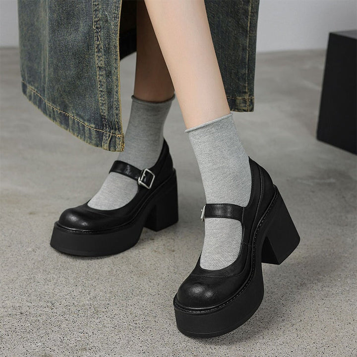 Enzo&Rosa™| Pela Leather Pumps