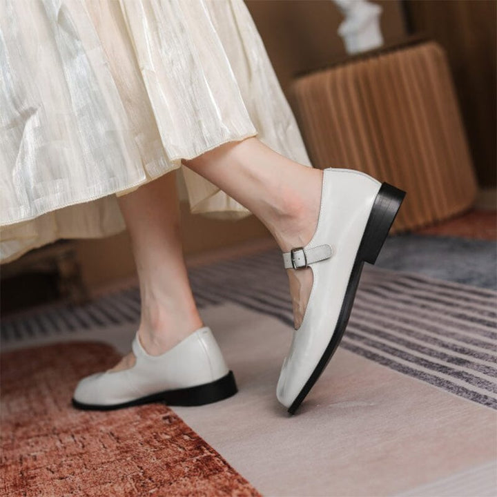 Enzo&Rosa™| Martha Leather Mary Janes