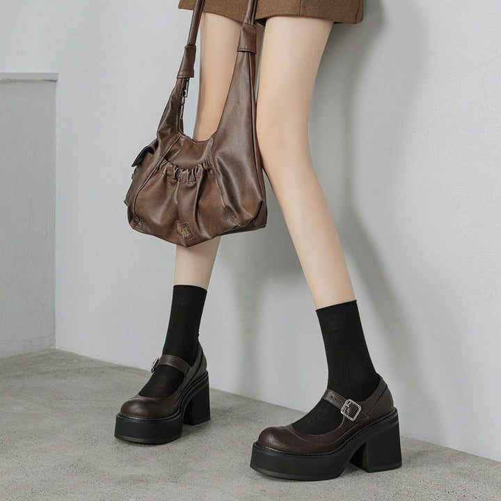 Enzo&Rosa™| Pela Leather Pumps