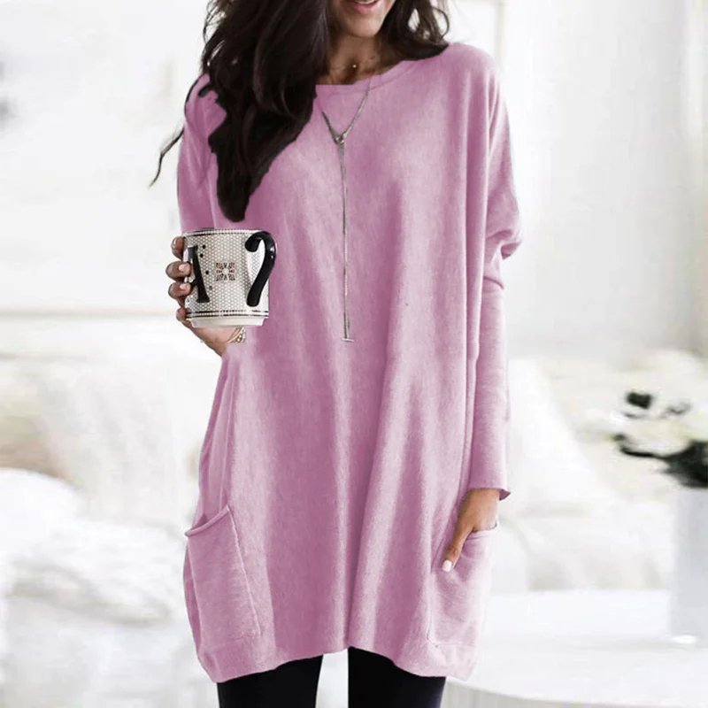 Milea |  Long-sleeved Tunic with Pockets