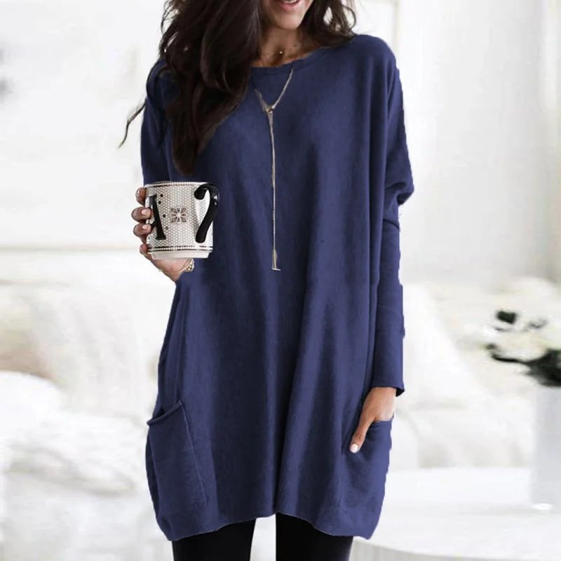 Milea |  Long-sleeved Tunic with Pockets