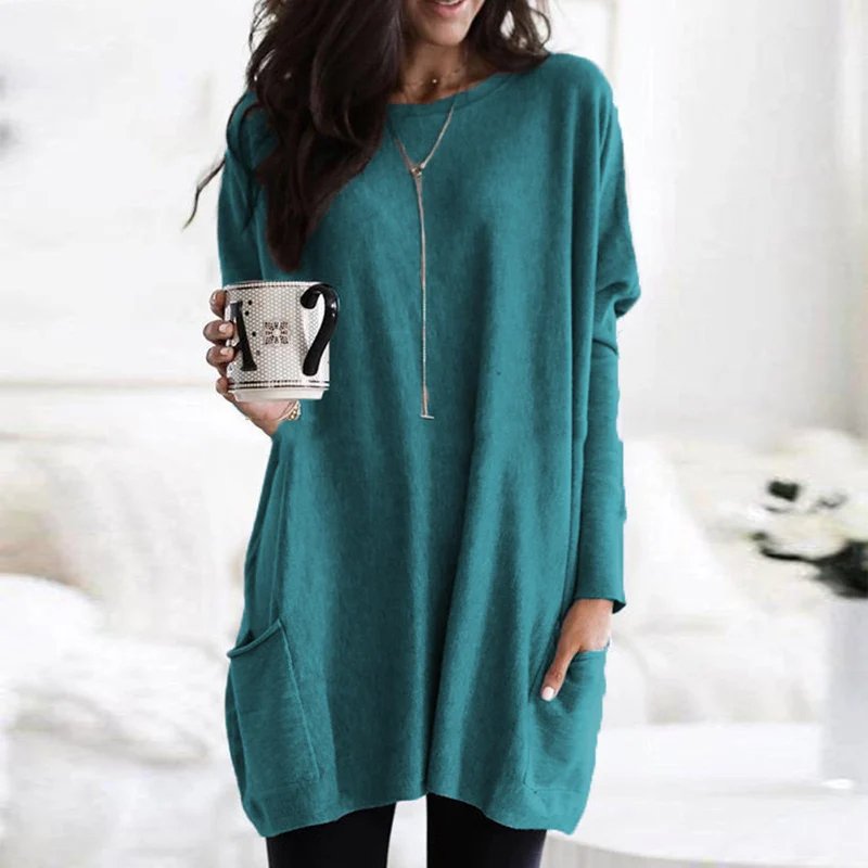 Milea |  Long-sleeved Tunic with Pockets