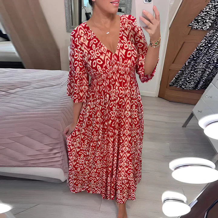 Frieda | Breezy V-Neck Summer Dress